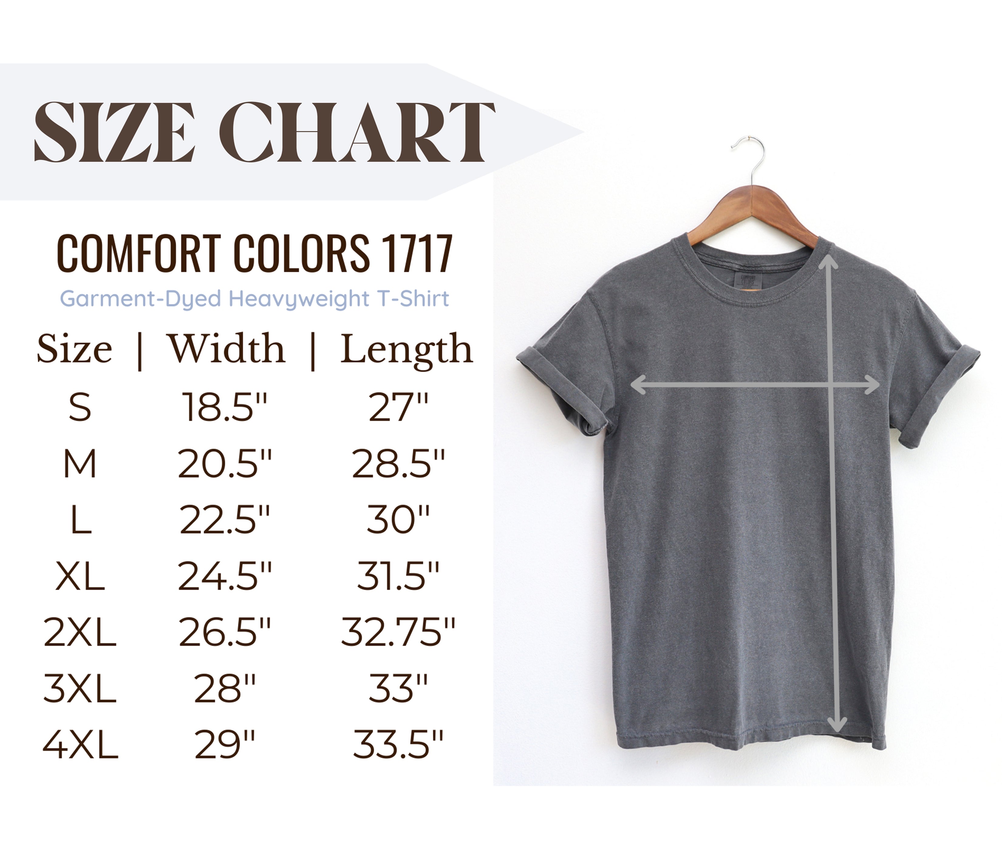 Comfort Colors - Garment-Dyed Heavyweight T-Shirt - 1717