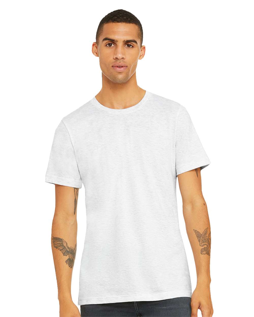 White Jersey  T-Shirts 