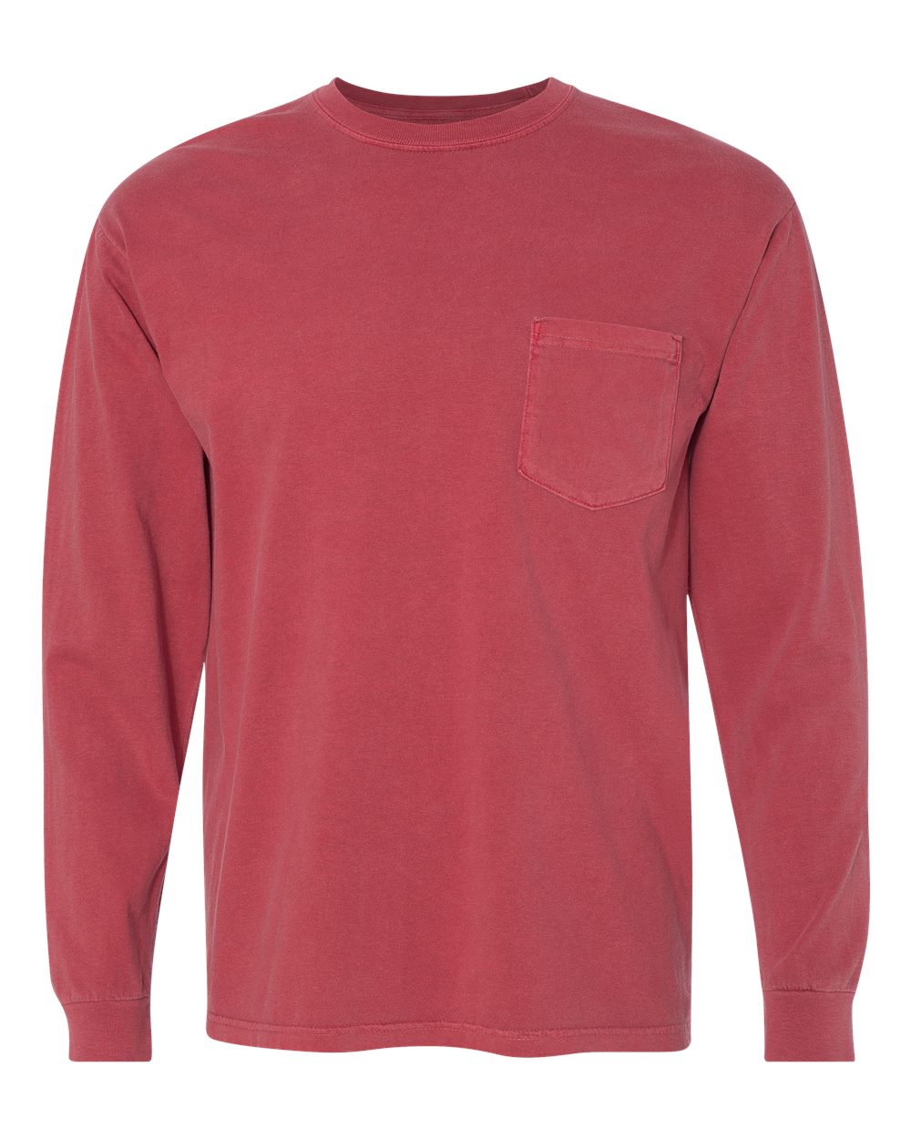 Comfort Colors - Garment-Dyed Heavyweight Long Sleeve Pocket T-Shirt - 4410