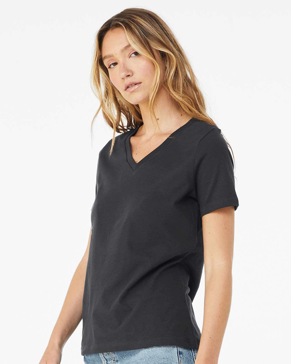 Jersey V-Neck T-Shirt