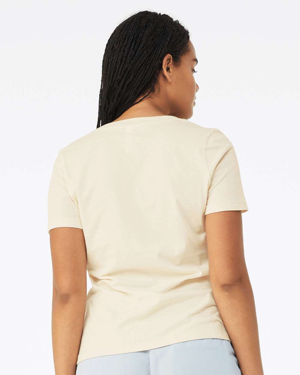 BELLA + CANVAS - Women’s Relaxed Jersey V-Neck Tee - 6405