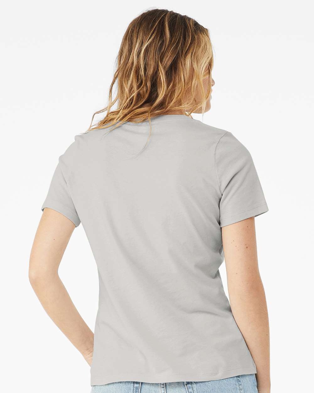 BELLA + CANVAS - Women’s Relaxed Jersey V-Neck Tee - 6405