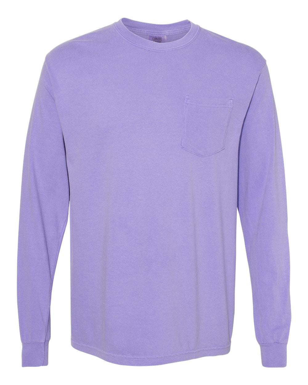 Comfort Colors - Garment-Dyed Heavyweight Long Sleeve Pocket T-Shirt - 4410